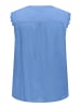 ONLY Carmakoma Bluse in Blau
