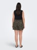 ONLY Carmakoma Shorts in Schwarz/ Beige