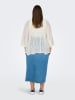 ONLY Carmakoma Sweter w kolorze kremowym