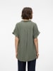 Vero Moda Bluzka w kolorze oliwkowym