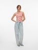 Vero Moda Top w kolorze biało-czerwonym