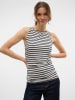 Vero Moda Top w kolorze biało-czarnym