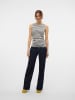 Vero Moda Top w kolorze biało-czarnym