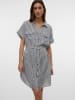 Vero Moda Kleid in Schwarz/ Weiß