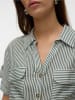 Vero Moda Sukienka w kolorze antracytowo-białym