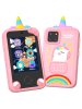 Techkidz Smartfon "Unicorn" w kolorze jasnoróżowym - 3+
