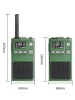 Techkidz Walkie-Talkie (2 szt.) "Bricks" - 8+