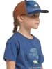 Jack Wolfskin Cap "Animal" in Dunkelblau/ Hellbraun