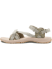 Jack Wolfskin Trekkingsandale "Lakewood Ride" in Grau/ Beige