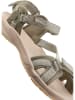 Jack Wolfskin Sandały trekkingowe "Ladewood Ride" w kolorze szaro-beżowym