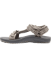 Jack Wolfskin Sandały trekkingowe "Wave Breaker" w kolorze szaro-beżowym