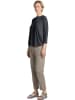 Jack Wolfskin Longsleeve "Travel" in Schwarz