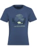 Jack Wolfskin Shirt "Graphic" in Dunkelblau