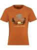 Jack Wolfskin Shirt "Graphic" in Orange