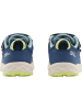 Jack Wolfskin Sneakersy "Woodland 2 Texapore" w kolorze niebiesko-limonkowym