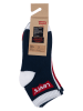 Levi's Kids 3-delige set: sokken wit/donkerblauw/rood