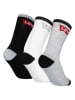 Levi's Kids 3er-Set: Socken in Schwarz/ Weiß/ Grau