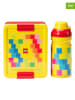 LEGO 2-delige lunchset "Brick" geel