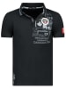 Canadian Peak Koszulka polo "Karueneak" w kolorze czarnym