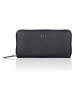 Bellicci Leder-Geldbörse "Cambrie" in Schwarz - (B)19,5 x (H)10 x (T)2,5 cm
