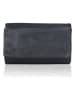 Bellicci Leder-Geldbörse "Cher" in Schwarz - (B)16 x (H)10,5 x (T)4 cm