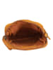 Bellicci Leren schoudertas "Charlotte" mosterdgeel - (B)13 x (H)19 x (D)3,5 cm