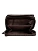 Bellicci Leder-Geldbörse "Greta" in Braun - (B)9,5 x (H)13 x (T)3 cm