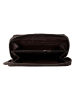 Bellicci Leder-Geldbörse "Greta" in Braun - (B)18 x (H)9,5 x (T)3,5 cm