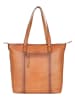 Bellicci Leder-Shopper "Kayden" in Cognac - (B)44 x (H)35 x (T)12,5 cm