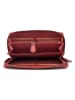 Bellicci Leren portemonnee "Kenzie" bordeaux - (B)20 x (H)10,5 x (D)2,5 cm