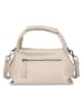 Bellicci Leren handtas "Kimm" beige - (B)27 x (H)16 x (D)17 cm