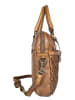 Bellicci Leren businesstas "Presley" cognackleurig - (B)37,5 x (H)27 x (D)5 cm