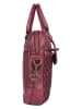 Bellicci Leren businesstas "Presley" roze - (B)37,5 x (H)27 x (D)5 cm