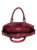 Bellicci Leren businesstas "Presley" roze - (B)37,5 x (H)27 x (D)5 cm