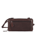 SPARWELL Leren portemonnee "Caprice" lichtbruin - (B)19,5 x (H)9,5 x (D)3,5 cm