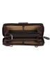 SPARWELL Leren portemonnee "Caprice" lichtbruin - (B)19,5 x (H)9,5 x (D)3,5 cm