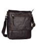 WEZBEY Leren schoudertas "Adrian 3326" bruin - (B)20 x (H)25 x (D)5,5 cm