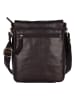 WEZBEY Leren schoudertas "Adrian 3326" bruin - (B)20 x (H)25 x (D)5,5 cm