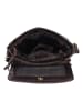 WEZBEY Leren schoudertas "Adrian 3326" bruin - (B)20 x (H)25 x (D)5,5 cm