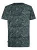 Petrol Industries Shirt donkerblauw/groen