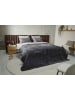 Lifa Living 3tlg. Tagesdecken-Set in Grau