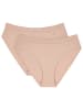 Triumph 2-delige set: slips beige