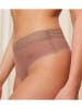 Triumph Stringi high waist (2 pary) w kolorze szaroróżowym