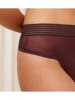 Triumph 2-delige set: taillestrings bordeaux