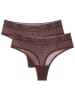 Triumph 2-delige set: taillestrings bordeaux