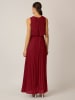 APART Plisseekleid in Bordeaux
