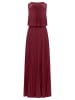 APART Plisseekleid in Bordeaux