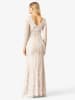 APART Paillettenjurk wit/beige