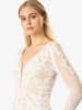 APART Paillettenjurk wit/beige