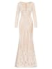 APART Paillettenjurk wit/beige